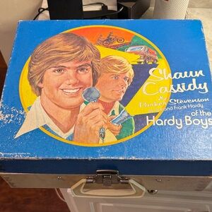 Vanity Fair Blue Hardy Boys Box with Colorful Artwork